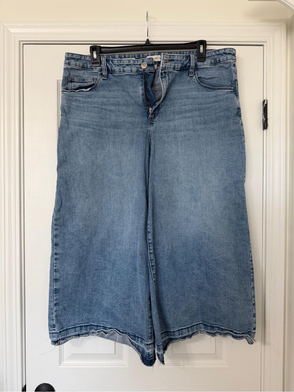 Ava & Viv Light Blue Wide Leg Jeans